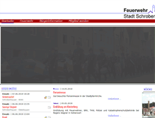 Tablet Screenshot of feuerwehr-schrobenhausen.de